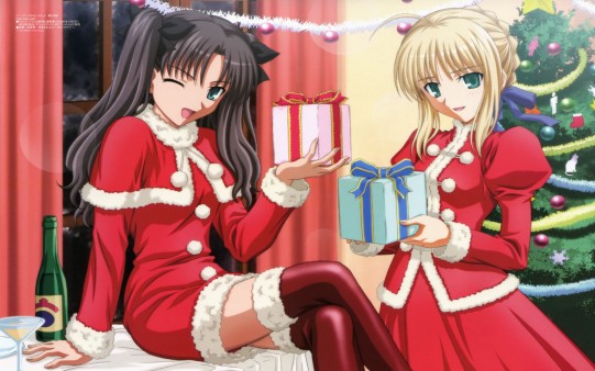 Navidad Anime Fondo Escritorio.